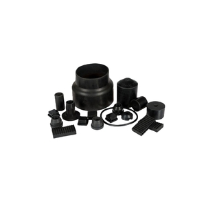 Tùy chỉnh chất lượng cao Silicone sản phẩm cao su phần EPDM nén đúc khuôn Tùy biến màu sắc khác nhau - Product Image 3