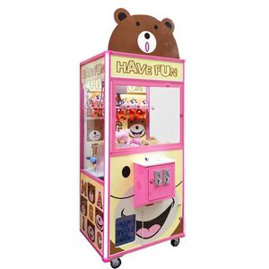New Design NiNIX NN-MV20 Pink and Yellow Wood+Metal <b>Arcade</b> Crane <b>Claw</b> <b>Machine</b> with 12 Months Warranty for Wholesale in Singapore - Product Image 5