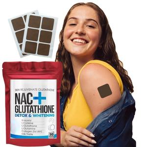 30 गर्म बिक्री प्रतिरक्षा बढ़ाने वाले पैच: नाक, एल-ग्लूटाथियोन, दूध थिस्ल और विटामिन सी - Product Image 1