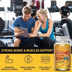 Cápsulas <span class=keywords><strong>de</strong></span> Gel Suave con Vitamina D3+K2 OEM, 120 Unidades, Favorece la Mejora <span class=keywords><strong>de</strong></span> la Memoria y el Sueño, <span class=keywords><strong>Aceite</strong></span> <span class=keywords><strong>de</strong></span> <span class=keywords><strong>Krill</strong></span> Antártico, Vida Útil <span class=keywords><strong>de</strong></span> 24 Meses, Personalización Disponible - Product Image 2