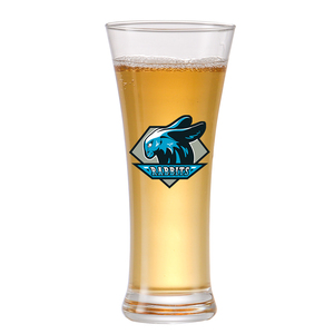 Venta al por mayor de China Venta caliente Home Bar Hotel <span class=keywords><strong>Pilsener</strong></span> Forma con logotipo personalizado Soplando Cerveza Vasos de vidrio para cerveza - Product Image 2