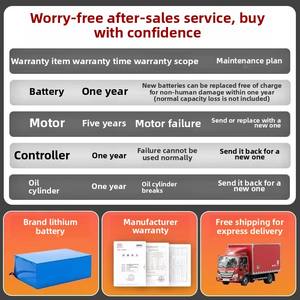 Ascenseur hydraulique brouette électrique petit chariot à plat Mobile plate-forme en acier pour entrepôt logistique cric de palette main Mobile - Product Image 4