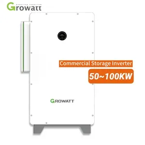 2023新设计太阳能系统Growatt Max 50Ktl3-Lv逆变器50Kw三相商用Growatt逆变器带Wifi