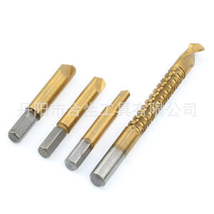 Extracteur de vis en spirale Mr Drill, lot de 4 pièces, métrique, pour vis endommagées, en acier rapide, sablé, kit d'outils - Product Image 5