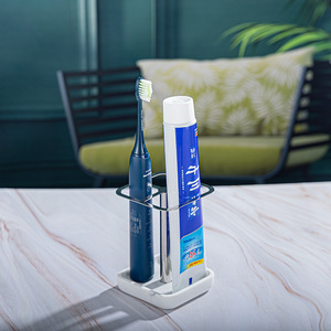 Organisateur de salle de bain en acier inoxydable 304 étanche, support pour dentifrice et porte-outils dentaires - Product Image 4