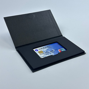 Set di Carte di Lusso a Forma di Libro, Scatole in Cartoncino per Tessere Associative e <span class=keywords><strong>VIP</strong></span>, Logo Personalizzato Stampato a Colori con Finitura in Lamina d'Oro - Product Image 4