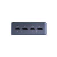 VCOM 16 in 1 USB Docking Station 5Gbps 4K HDMI DP RJ45 Pembaca Kartu SD TF untuk Workstation Kreator dan Pengaturan Streaming