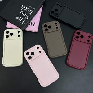 Coque de téléphone antichoc tendance motif Tianyan couleur unie pour iPhone 17 Pro Max, 17, 17 Air, 17 Pro - Product Image 2