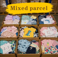 Vente en gros de vêtements pour enfants, prix d'usine, ensembles mixtes pour garçons et filles, tailles variées, polyester, tenues pour enfants, imprimés décontractés d'été
