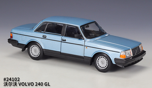 Welly 1:24 <span class=keywords><strong>VOLVO</strong></span> 240 GL auto simulazione <span class=keywords><strong>modello</strong></span> di auto in lega finito giocattolo pressofuso veicoli giocattolo - Product Image 4