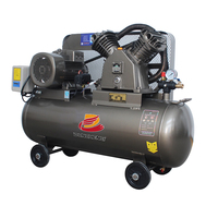 Compresseur d'Air Industriel à Piston 7.5kW 10CV, 3 Pistons, avec Réservoir 300L 8 bars