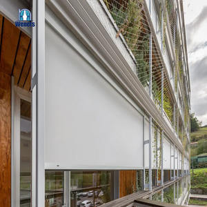 Pare-soleil coupe-vent/imperméable à l'eau, stores enrouleurs à glissière personnalisés pour terrasse patio - Product Image 2