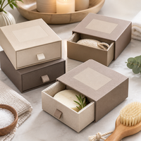Boîte de rangement personnalisée en mousse pour documents, badges USB et certificats, idéale pour les conférences d'entreprise et l'emballage événementiel (fabrication usine)