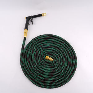 Tuyau d'arrosage extensible 3x de 15 m avec matériau TPE tressé anti-éclatement haute résistance - Product Image 1