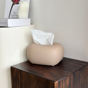 Moderna Caja <span class=keywords><strong>de</strong></span> Servilletas <span class=keywords><strong>de</strong></span> Porcelana Blanca, Impermeable y Duradera, Decoración Portátil para el Hogar, para Mesas <span class=keywords><strong>de</strong></span> Café y Comedor - Product Image 4