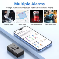 Localizador GPS para Coche 4G LTE GSM para Moto y Coche, Mini Rastreador Magnético Antirrobo con Aplicación Gratuita