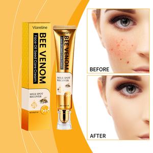 Crème et lotion hydratante visage à l'huile minérale de glycérine 30g, formule personnalisée non comédogène, marque privée - Product Image 2