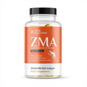 Prix d'usine, bonne qualité, best-seller, vente en gros, complément alimentaire Nutricore Healthcare, capsules de ZMA en gélule molle, adulte, Inde - Product Image 1