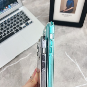 Funda Transparente de Lujo para <span class=keywords><strong>iPhone</strong></span> 17 Pro Max, Anti-amarillamiento, Cristal Suave, para <span class=keywords><strong>iPhone</strong></span> 16 <span class=keywords><strong>13</strong></span>, 2 en 1 - Product Image 5