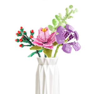 Venta al por mayor bloques de construcción flores sorpresa cajas ciegas regalos con productos mejor caja misteriosa de <span class=keywords><strong>la</strong></span> suerte - Product Image 5