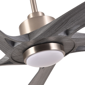 # <span class=keywords><strong>Ventilador</strong></span> de Techo LED Decorativo de <span class=keywords><strong>Diseño</strong></span> Moderno con Aspas de ABS de 60 Pulgadas, Control Remoto y Motor BLDC, Directo de Fábrica 3277, para Uso en Hogar y Hotel - Product Image 3