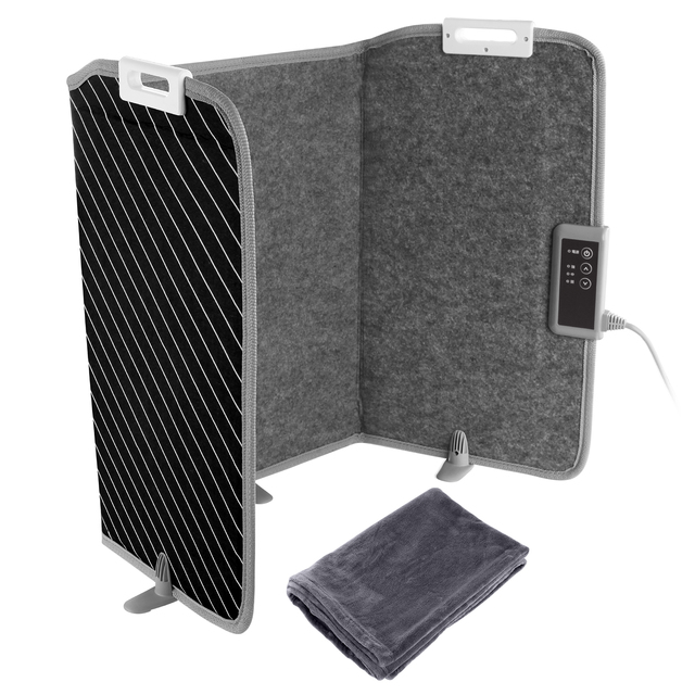 Winter Hot Selling Black and Grey Color Home Heaters Health Care Far Infrared Electric Heater Portable Heat Pad
