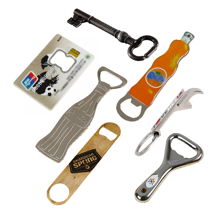 Пользовательский OEM ODM металлический пластиковый Открыватель для бутылок из нержавеющей стали