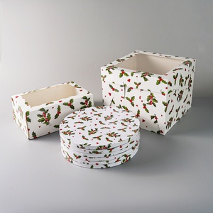 Custom Valentines Clear Cake and Cupcake Holder Box 2/4/6/8/12 Recyclable White Cardboard 350 Gsm <b>Boxes</b> for Cupcakes - Product Image 5