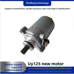 Moteur de démarrage électrique 9 dents modèle 00407 fabriqué en Chine pour <span class=keywords><strong>Suzuki</strong></span> 125T, idéal pour les modifications de tricycles (type UY125/150) - Product Image 2