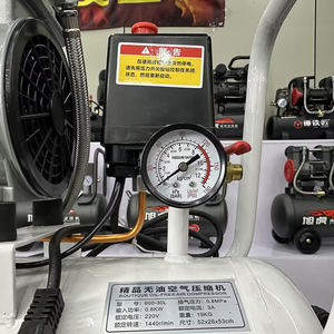 30L Piston nha khoa im lặng dầu miễn phí Máy nén khí với bể chứa không khí Bộ lọc không khí chất lượng cao nha khoa máy nén động cơ để bán - Product Image 3