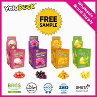 Yoloduck en stock, expédition mondiale, vente en gros de bonbons gélifiés aux saveurs de fruits, bonbons à peler