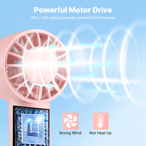 Nhà Máy Giá Fan ODM/OEM Hỗ Trợ Im Lặng Hoạt Động Siêu-Mỏng Thiết Kế 3 Gió Chế độ Ergonomic Mặc Xách Tay Cá Nhân Fan - Product Image 4