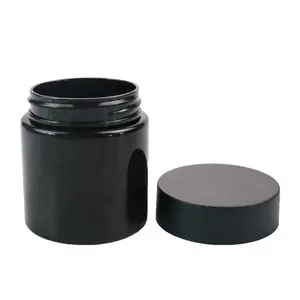 Wholesale 4oz 120ml PET Plastic Bottle With CR Cap Cosmetic Jar For Cream Cosmetic Packaging Containers