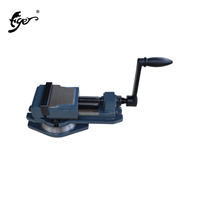 Étau de machine Tiger TK avec base pivotante, étau de fraisage robuste, base rotative à 360 degrés, pince pour usinage CNC haute précision