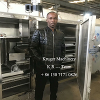 Séchoir à bande multi-couches en maille KR pour fumier animal, machine de séchage à air chaud pour aliments
