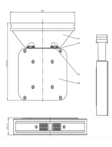12V Alarm Hooter Siren Speaker/100W Siren Speaker/emergency Warning <strong>Electronic</strong> Alarm <strong>Horn</strong> for Ambulance - Product Image 6