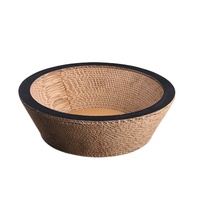 Présentoir à griffoirs pour chats en carton durable avec un design moderne et une structure stable pour les animaleries et les vitrines domestiques