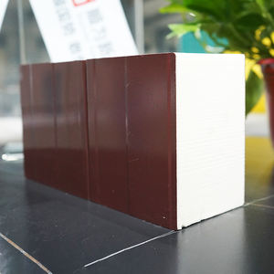 带聚氨酯/聚氨酯壁板绝缘壁板的冷室金属钢现代绝缘夹芯板样品 - Product Image 4