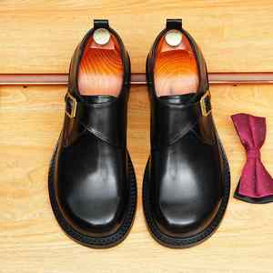 Chaussures de conduite en cuir véritable haut de gamme pour hommes, mocassins en daim ultra-doux à enfiler, style Old Money, chaussures décontractées britanniques - Product Image 6