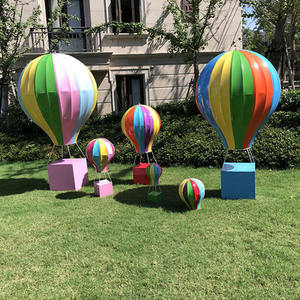 Accessoires publicitaires ballon à air chaud décoration <span class=keywords><strong>centre</strong></span> commercial décoration zone scénique mise en page grande montgolfière extérieure à vendre - Product Image 4