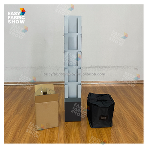 Estante de exhibición de tamaño A4 plegable portátil de gran oferta para exhibición de soporte de catálogo de folletos de revistas de literatura - Product Image 2