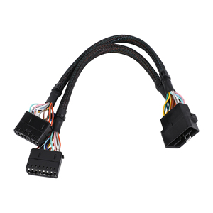 Free Samples OBD2 <strong>OBD</strong> 16PIn 24V Connector F To M Y Cable Harness