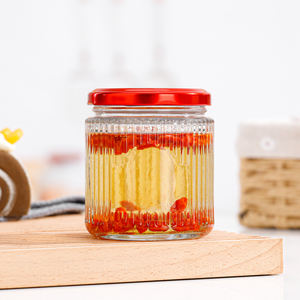 Frasco de Vidrio para Nido de Pájaros, Resistente a Altas Temperaturas, Sellado con Pegamento Floral, Frasco Vertical para Miel - Product Image 5