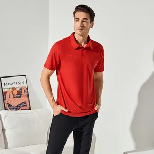 Benutzer definierte hochwertige Großhandel Kompression leistung Herren Gym Sport Polo-Shirts
