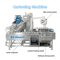 Machine d'emballage de sachets de boisson énergétique probiotique, tri, comptage et emballage en carton pour plusieurs secteurs