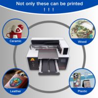 Imprimante UV à Plat Facile à Utiliser A2 A3 4060 Xp600 avec Caméra CCD, Machine d'Impression UV Hybride de Guangzhou pour Bouteilles