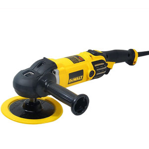 DEWALT DWP 849 7 \ "-9 \" araba parlatıcı 12 Amp değişken hızlı arama 0-3,500 RPM kablolu tampon parlatıcı