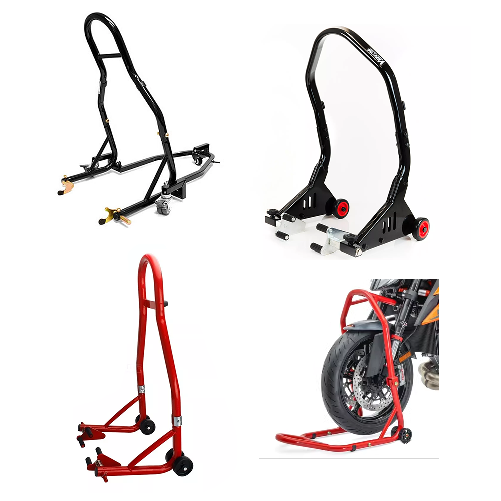 Venom Dolly Stands Front & Rear Combo Motorcycle Wheel Lift Paddock - View #8