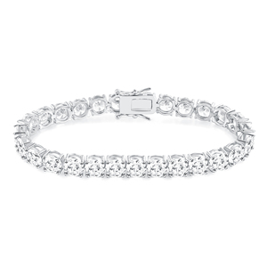 Bracelet Chaîne Tennis CZ 6mm Largeur Effet Glacé Bling Bling pour Femme et Homme, Bijoux et <span class=keywords><strong>Accessoires</strong></span> Tendance 2024 - Product Image 2