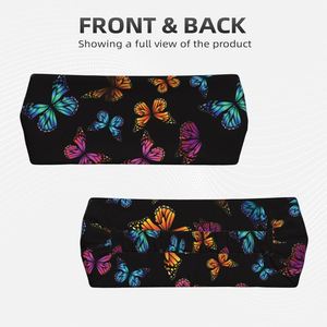 Bandeau de sport pour homme, antidérapant, 100% coton, épais, absorbant la transpiration, pour le yoga, le tennis, le badminton, la gym - Product Image 2